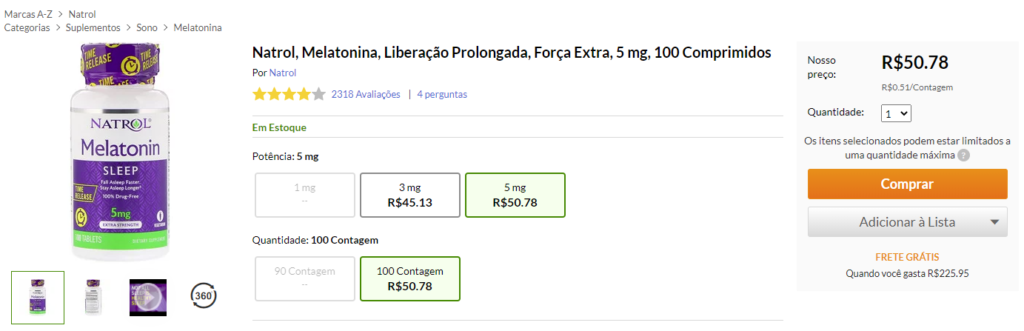 iHerb é confiável produto